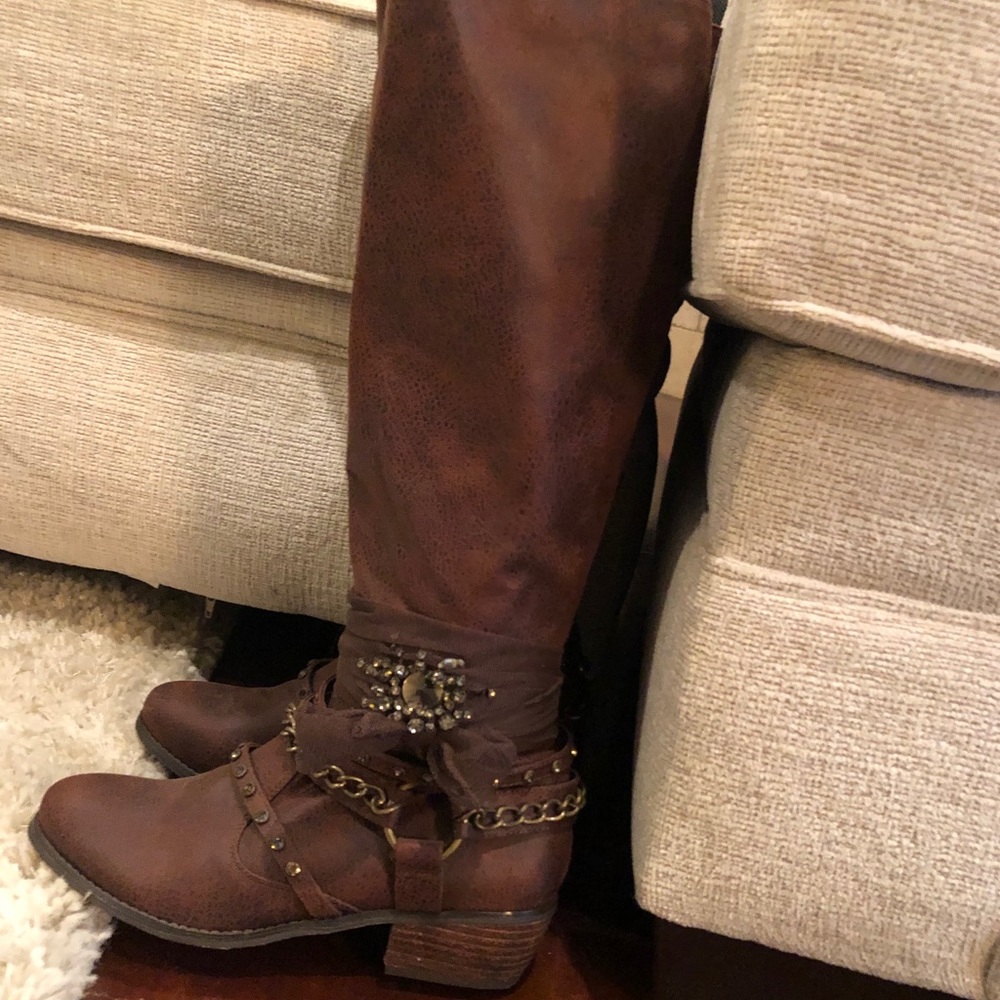 Not Rated riding boots